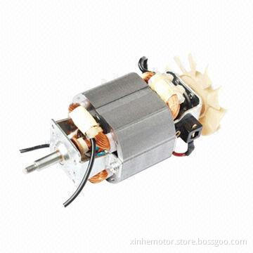 50Hz Universal AC motor, used in blender, 359W, 10,000RPM, copper and silicone steel